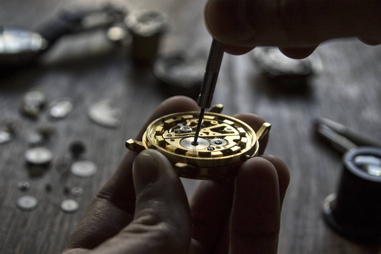 atelier d'horlogerie pour entretien montres 