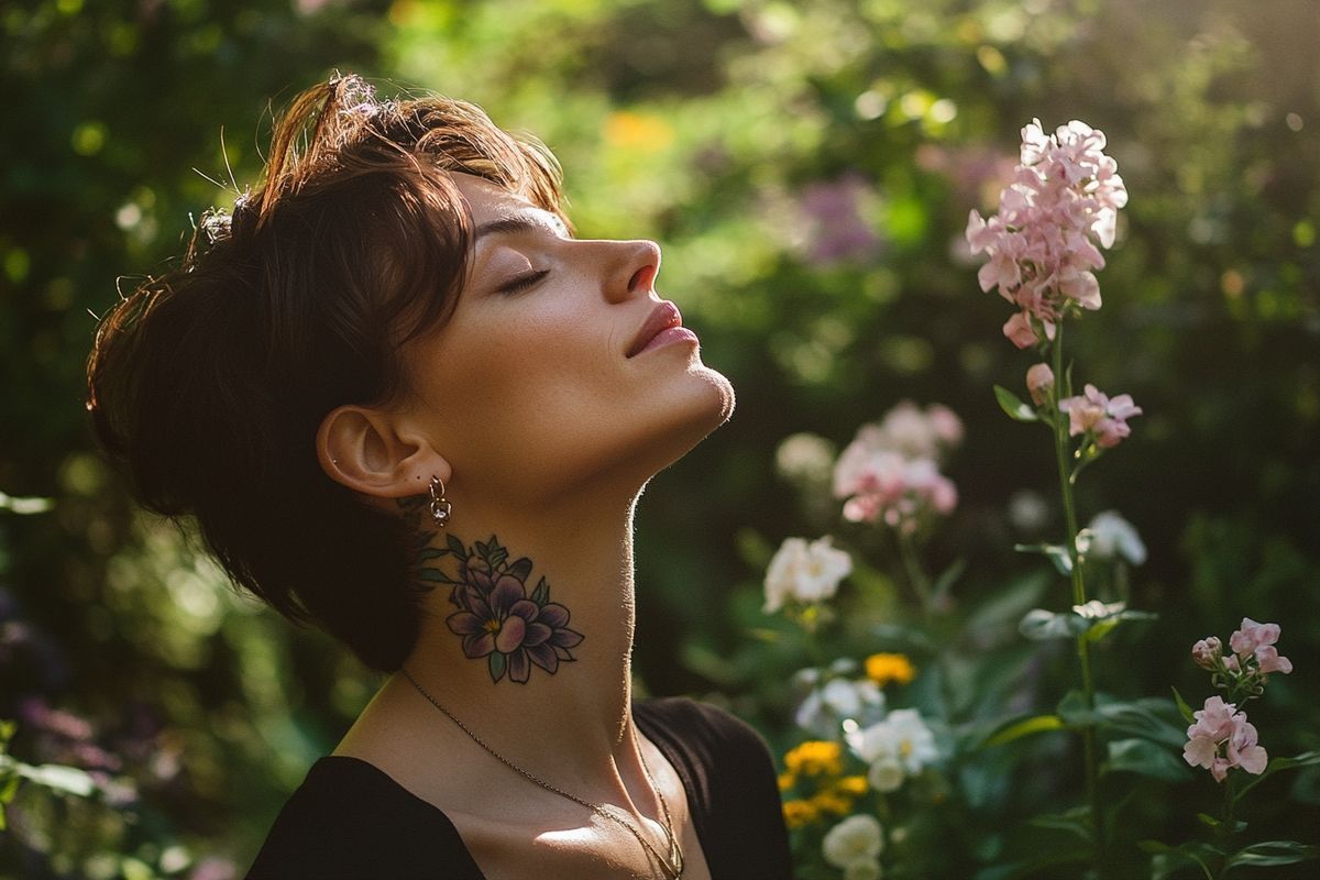 La signification derrière le Freesia en tatouage : une ode à la vie