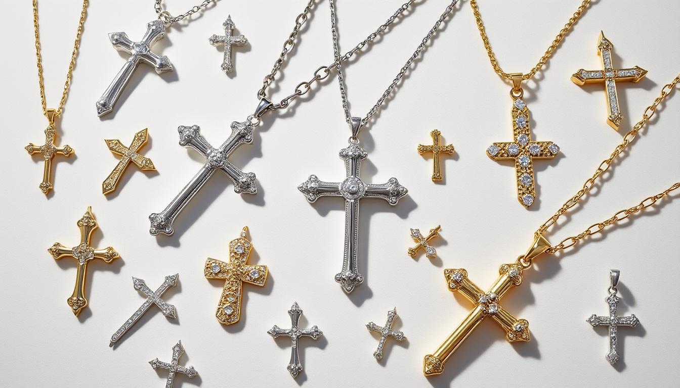 découvrez notre sélection de bijoux croix pour femme, un cadeau idéal alliant élégance et signification. parfaits pour toutes les occasions, ces bijoux raffinés sauront toucher le cœur de vos proches et créer des souvenirs inoubliables.