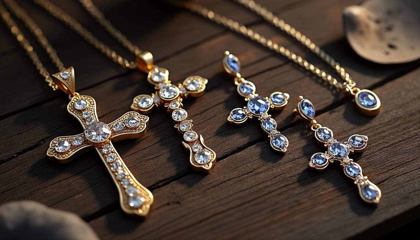 découvrez notre collection de bijoux croix pour femme, l'option idéale pour un cadeau inoubliable. alliant élégance et symbolisme, ces bijoux sont parfaits pour exprimer vos sentiments tout en ajoutant une touche de style à chaque tenue. offrez un moment mémorable avec nos créations de qualité.