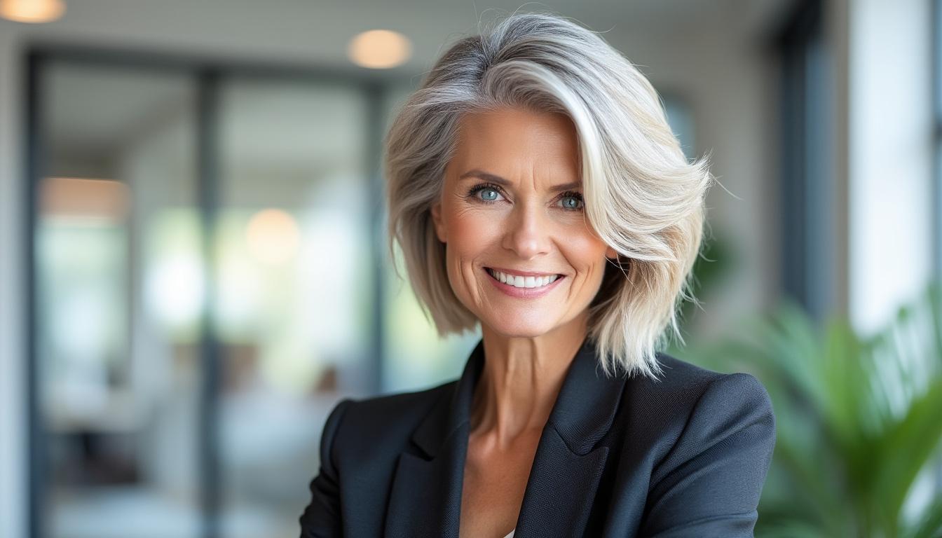 découvrez des coupes de cheveux courts spécialement conçues pour les femmes de 60 ans et plus. boostez le volume de vos cheveux tout en révélant un style moderne et raffiné qui met en valeur votre personnalité. trouvez l'inspiration idéale pour un look élégant et dynamique.