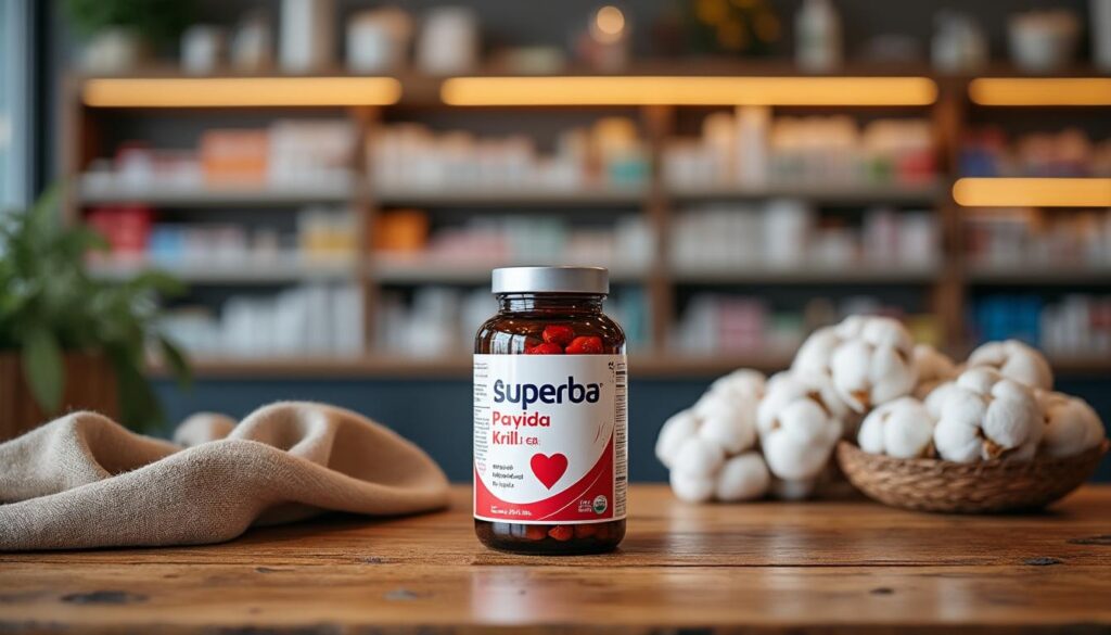 découvrez l'huile de krill superba boost en pharmacie, un complément naturel puissant pour soutenir votre santé cardiaque. profitez de ses bienfaits pour le cœur grâce à ses acides gras oméga-3 essentiels et ses antioxydants.