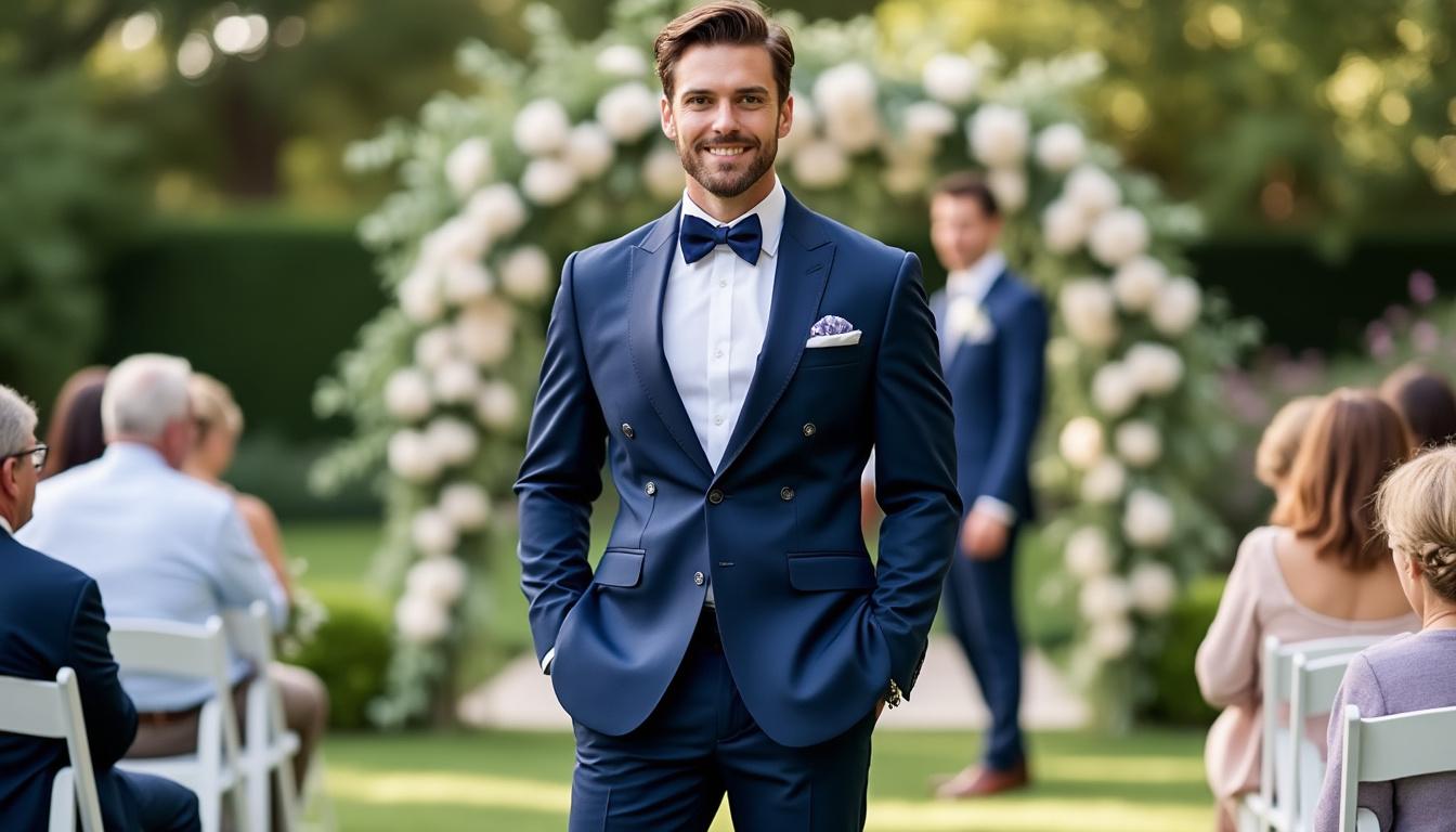 découvrez comment choisir le nœud papillon parfait à porter avec un costume bleu pour un mariage élégant. nos conseils et astuces vous aideront à harmoniser votre look tout en ajoutant une touche de sophistication.