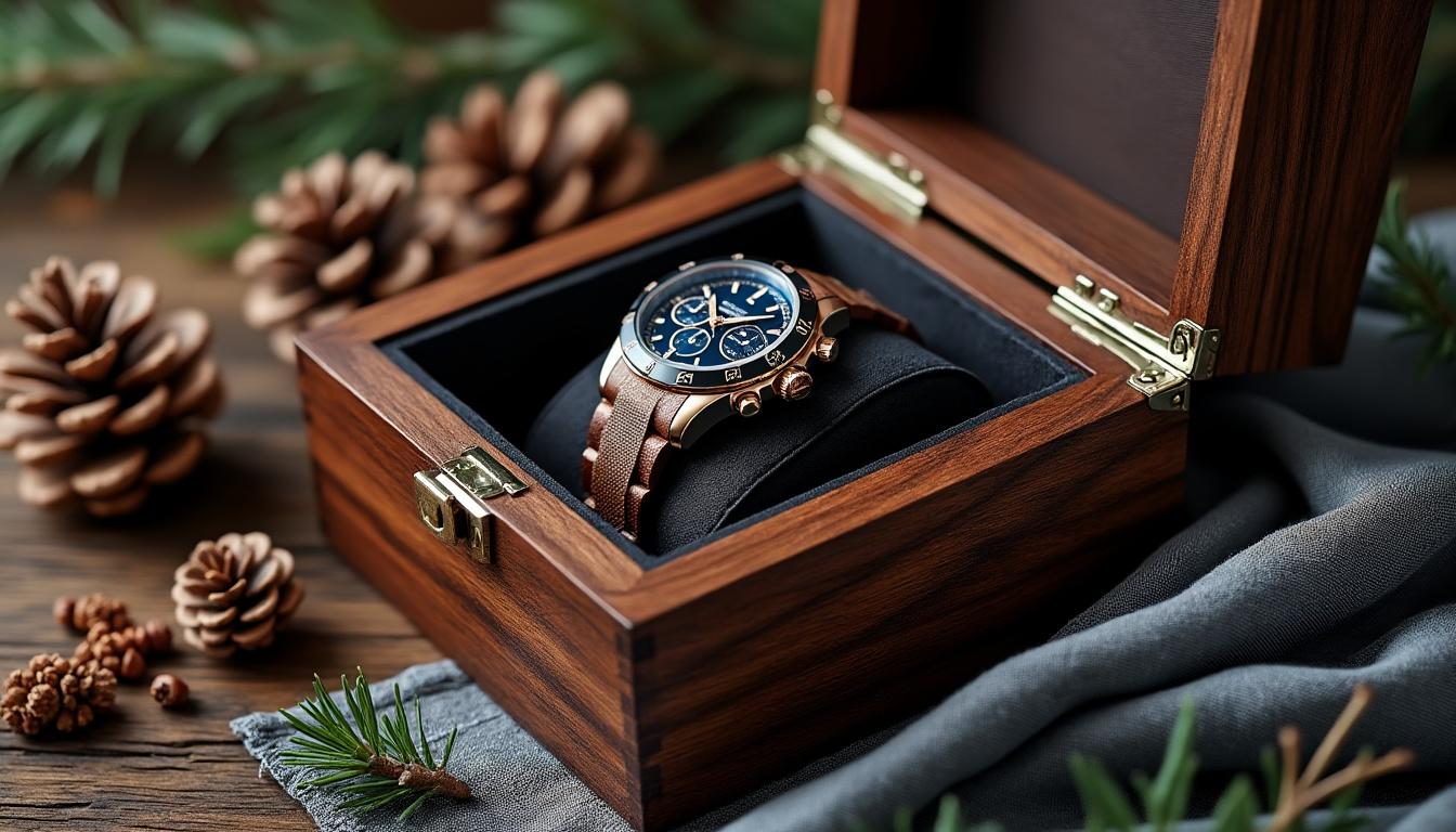 découvrez les avantages d'offrir un coffret cadeau montre en bois, alliant élégance et durabilité. profitez d'une livraison rapide pour surprendre vos proches avec un cadeau unique et intemporel qui fera sensation lors de toutes les occasions spéciales.