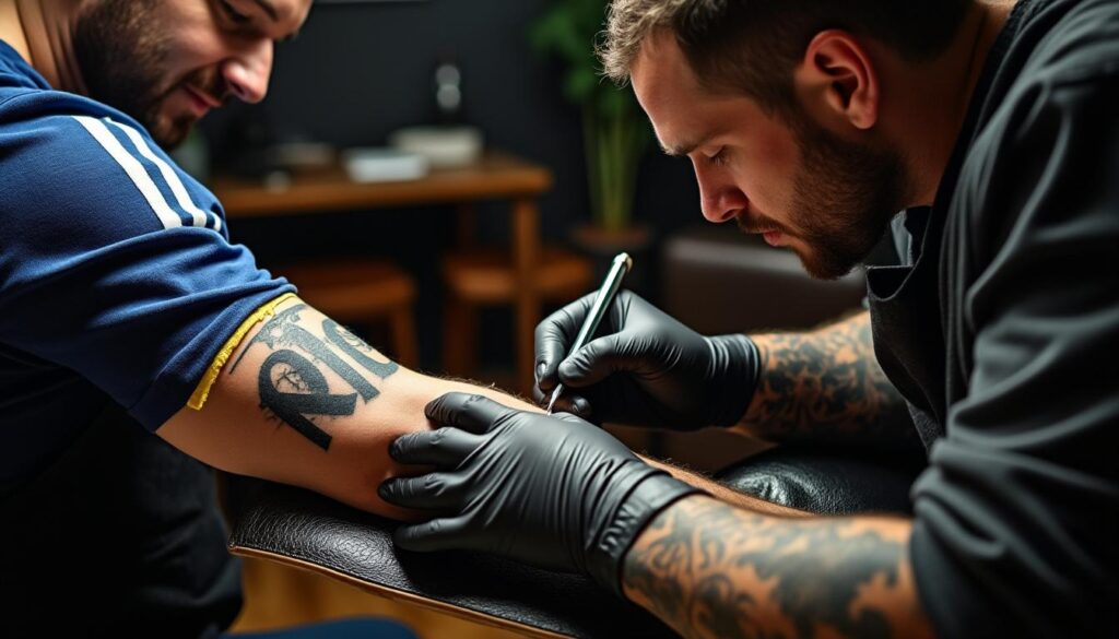 découvrez comment choisir le style de tatouage maillot de foot qui vous correspond. que vous soyez un passionné de football ou que vous souhaitiez afficher votre équipe favorite, nos conseils vous aideront à personnaliser votre tatouage pour qu'il reflète votre personnalité et votre amour du sport.