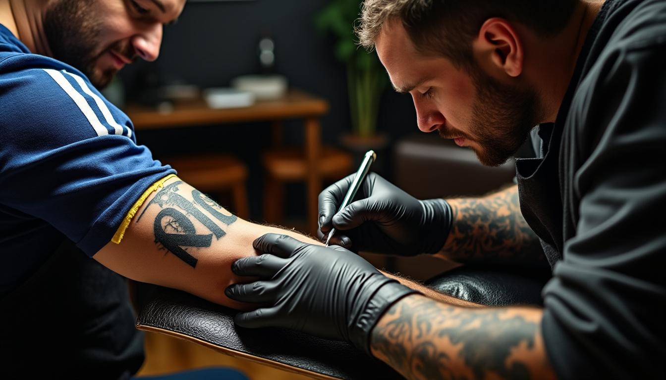 découvrez comment choisir le style de tatouage maillot de foot qui vous correspond. que vous soyez un passionné de football ou que vous souhaitiez afficher votre équipe favorite, nos conseils vous aideront à personnaliser votre tatouage pour qu'il reflète votre personnalité et votre amour du sport.