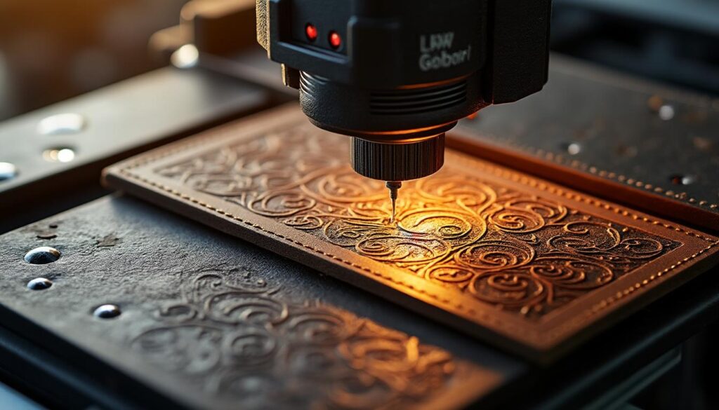 découvrez les secrets d'une gravure laser parfaite sur anses en cuir, dévoilés par des experts pour un résultat professionnel et durable.