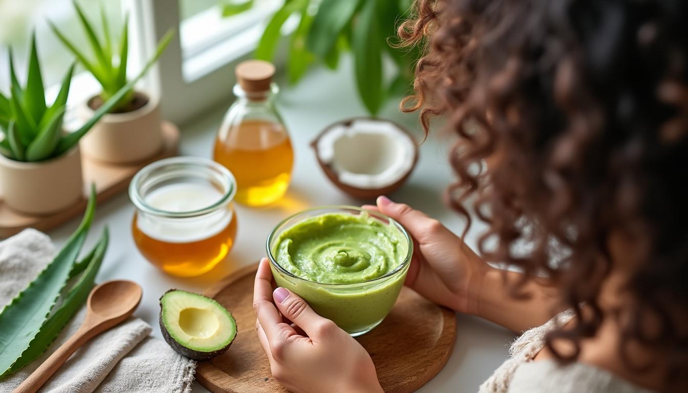 découvrez les meilleurs traitements maison pour prendre soin des cheveux frisés secs et leur redonner douceur et vitalité naturellement.