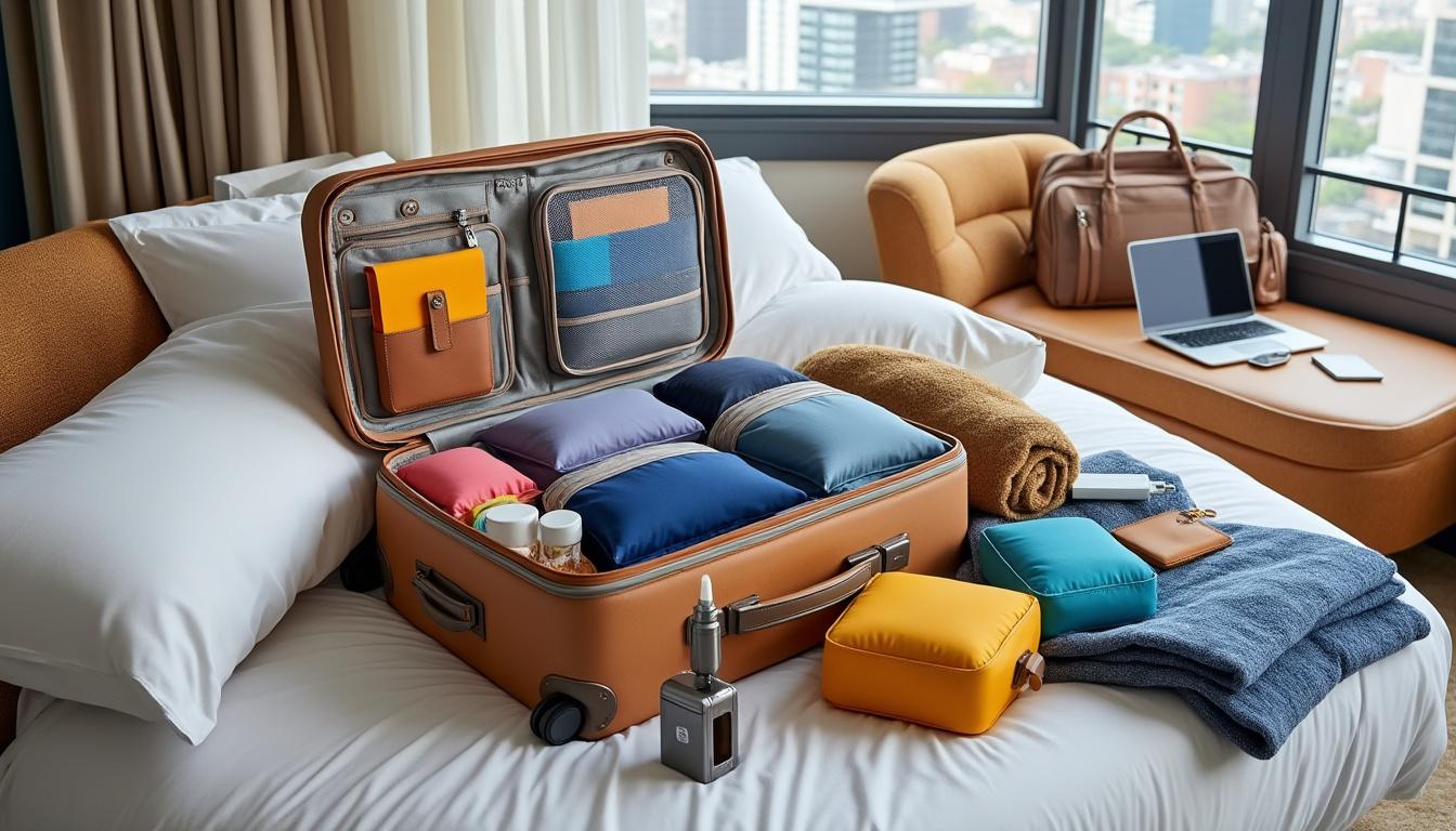 découvrez nos conseils pratiques pour bien choisir et organiser votre sac de voyage afin d'optimiser l'espace et réduire le poids lors de vos déplacements.