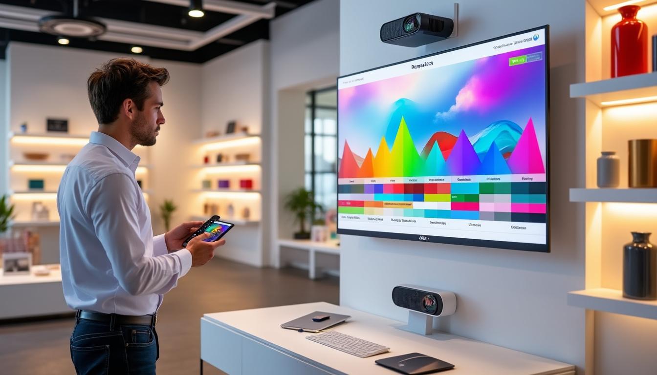 découvrez comment régler votre vidéoprojecteur acer dans notre boutique éclairée pour obtenir des couleurs nettes et fidèles, et profitez d'une expérience visuelle optimale.