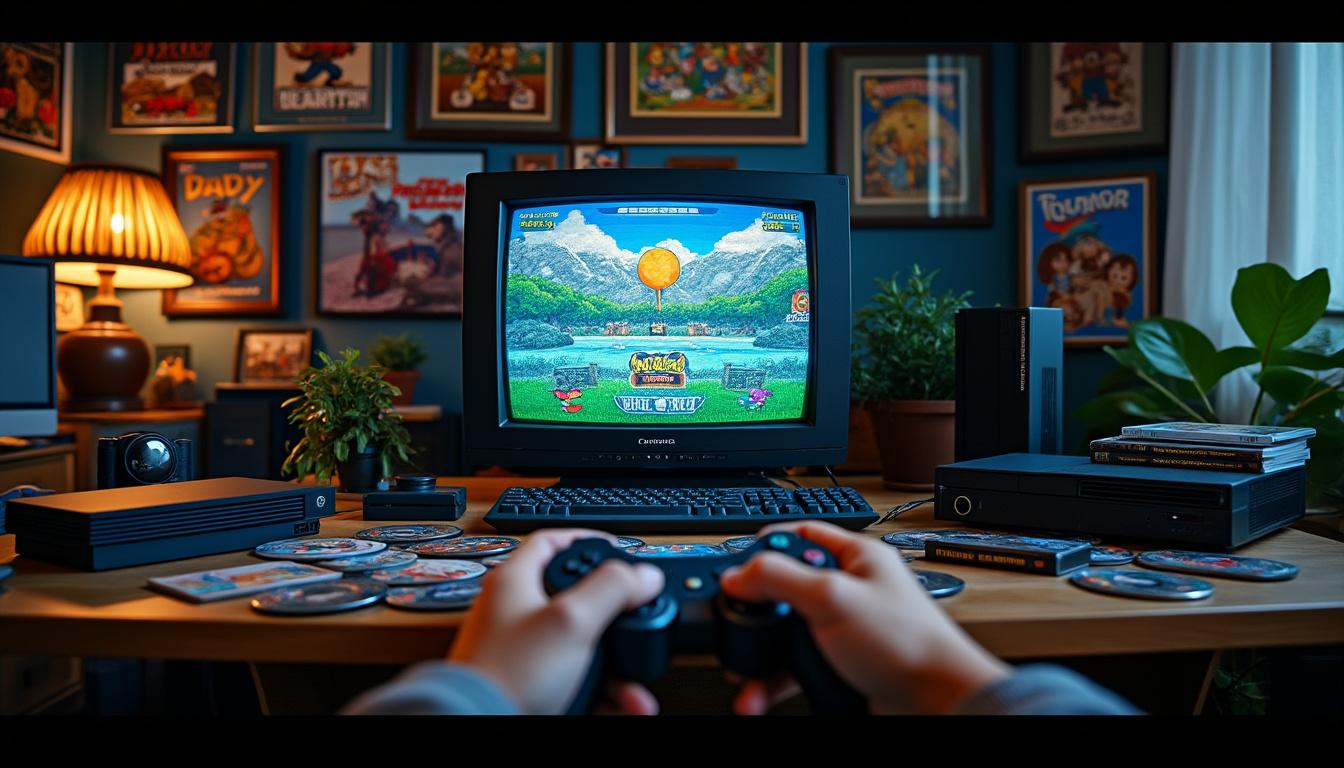 découvrez les jeux vidéo emblématiques des années 2000 et plongez dans une époque riche en souvenirs et en aventures inoubliables.