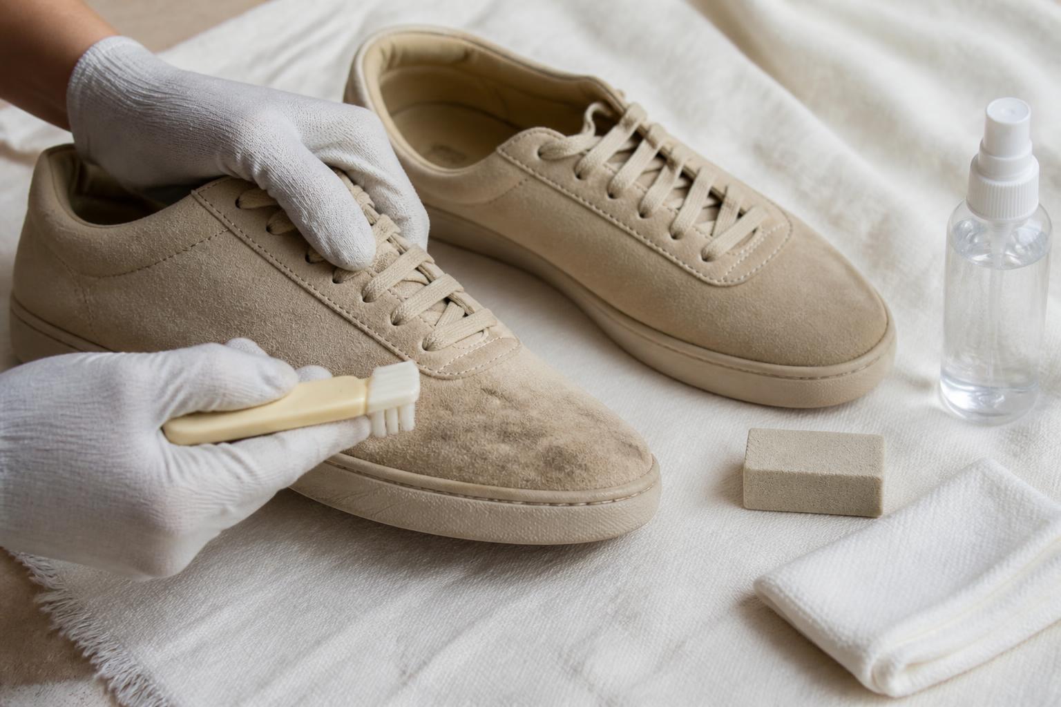 découvrez nos conseils pratiques pour nettoyer efficacement vos chaussures en daim, éliminer les taches et traces, et entretenir leur douceur et leur aspect.