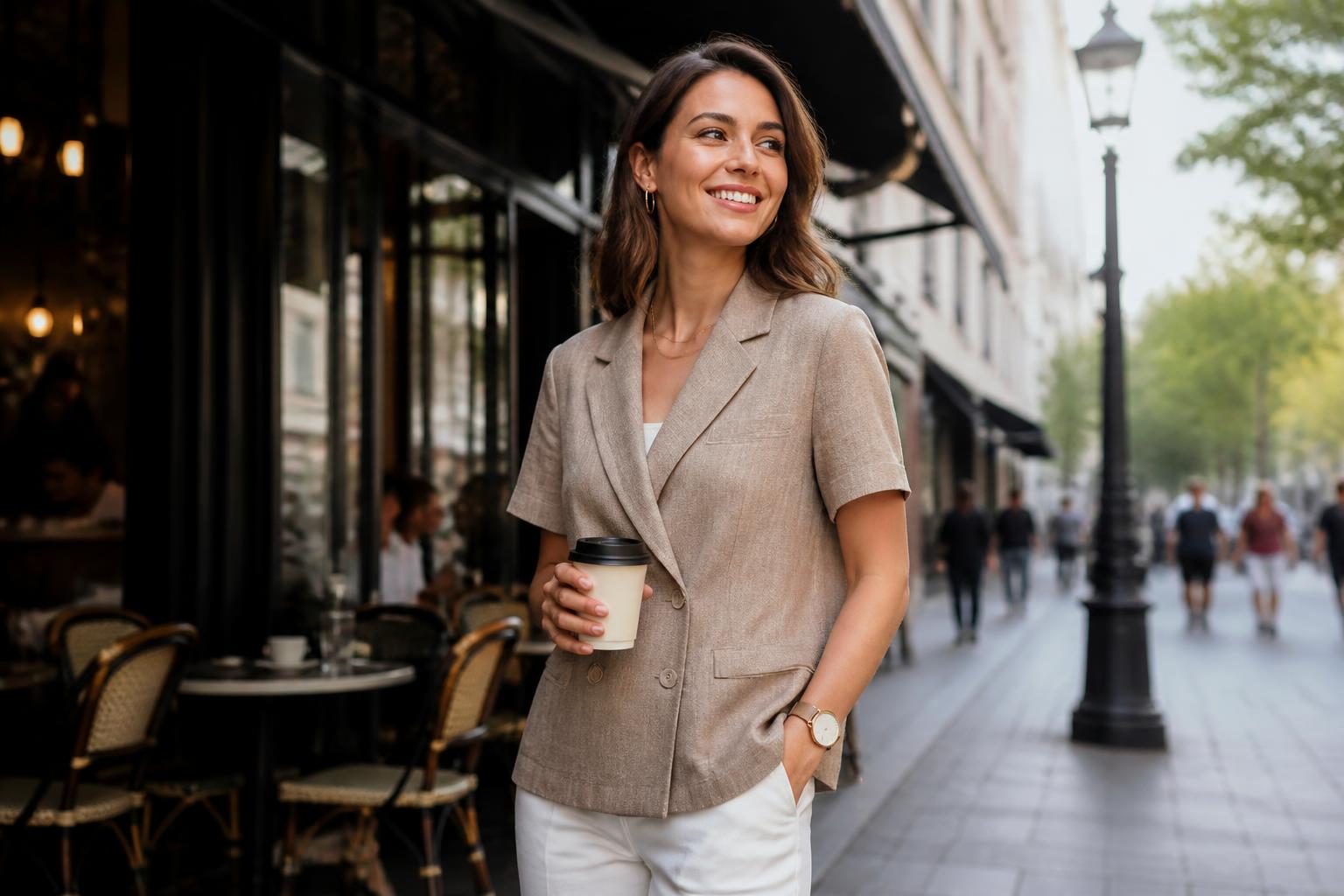 découvrez pourquoi un tee-shirt blazer est un indispensable dans la garde-robe de chaque femme, alliant confort, élégance et polyvalence pour toutes les occasions.