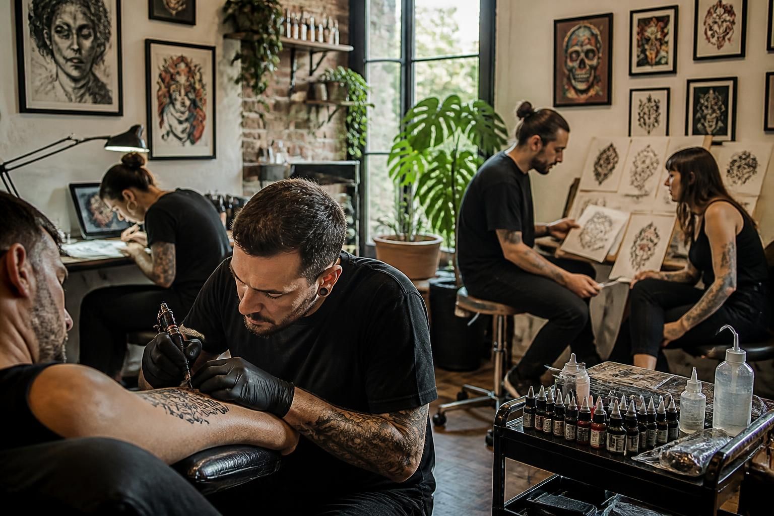 découvrez les artistes de tatouage à gaillac, des créateurs passionnés qui réalisent de véritables œuvres d'art sur peau avec originalité et talent.