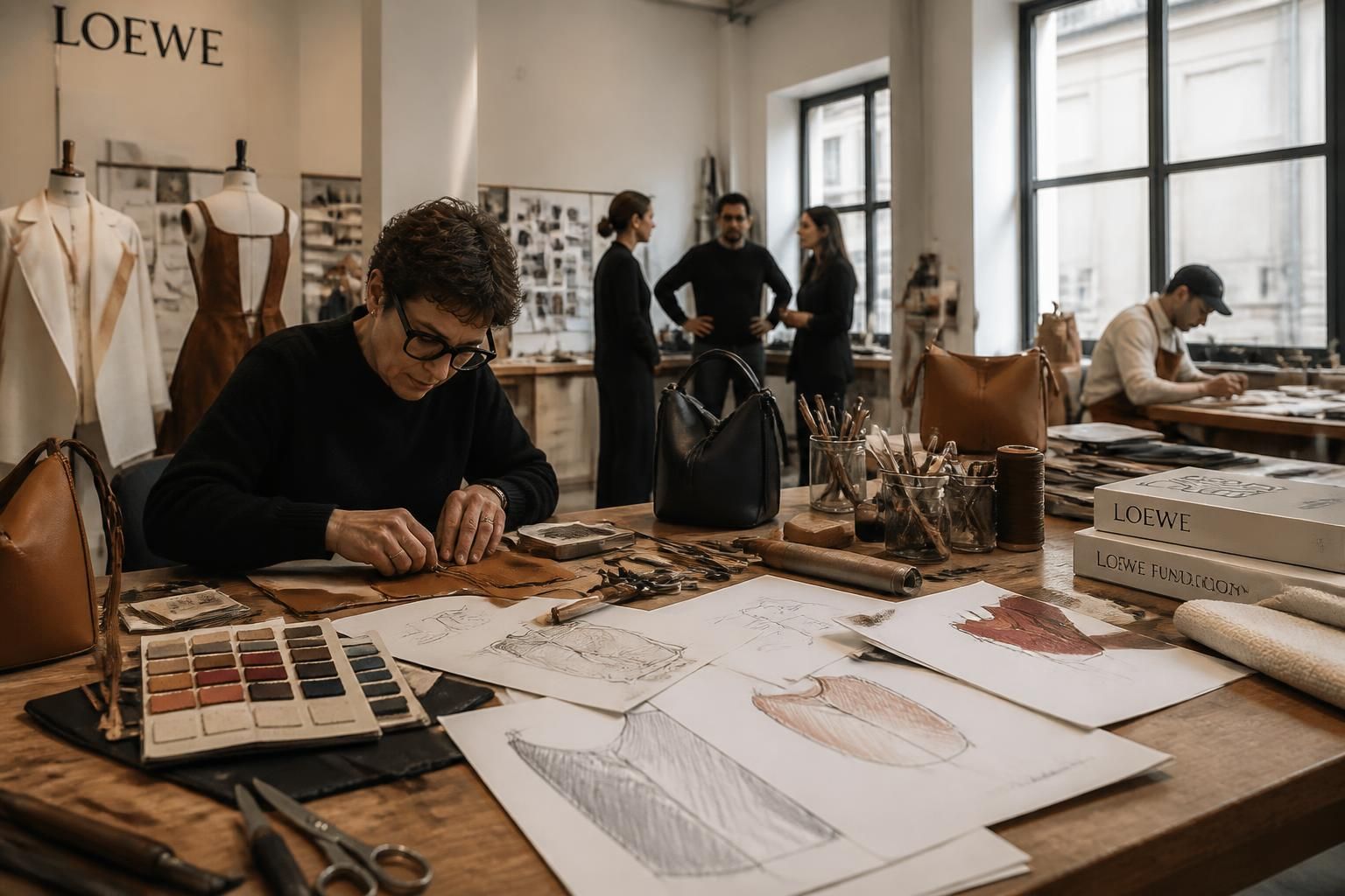 découvrez les coulisses de loewe et explorez son processus créatif unique, alliant tradition et innovation pour des créations d'exception.