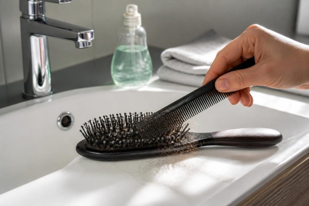 découvrez comment nettoyer rapidement et efficacement votre brosse à cheveux avec notre méthode express, pour une hygiène optimale au quotidien.
