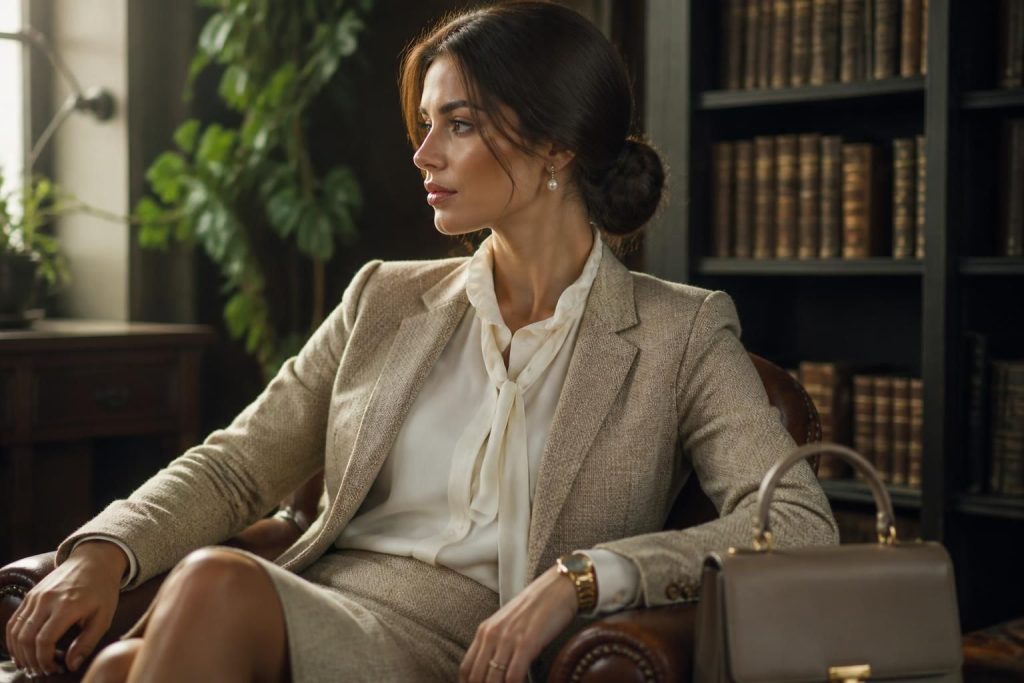 apprenez à adopter un look old money féminin élégant et intemporel sans effort grâce à nos conseils mode simples et stylés.