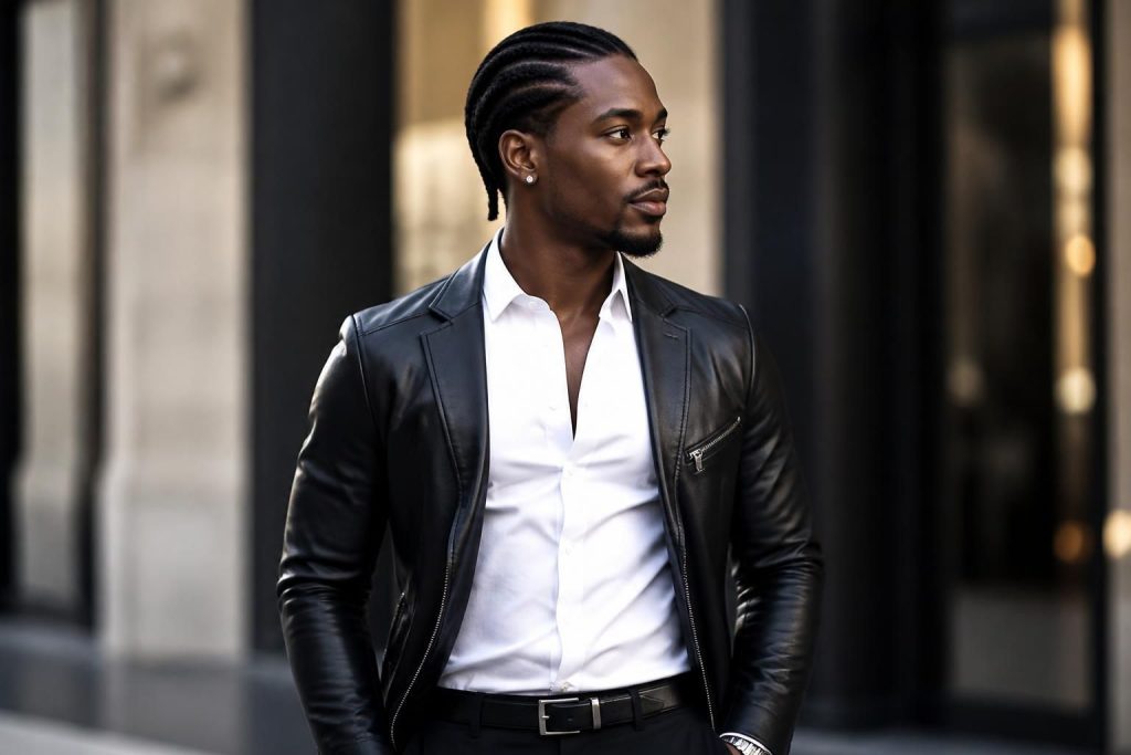 découvrez comment associer parfaitement vos tresses hommes noirs à votre tenue pour un style élégant et harmonieux. conseils mode et coiffure tendance.